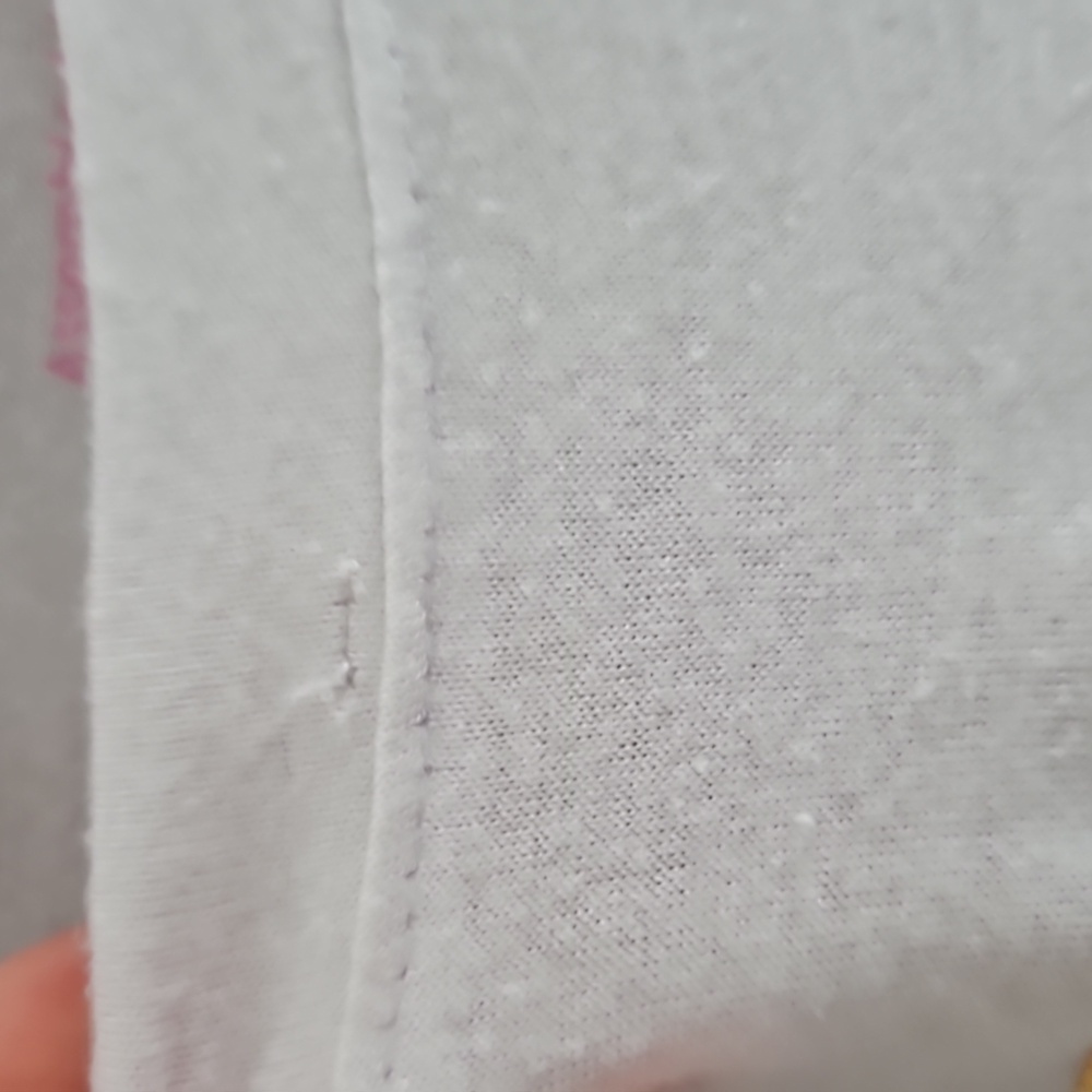 Miken Flow WILL SQUAT FOR TACOS  Tank Top Sleeveless Womens Medium White Gold - Picture 10 of 12